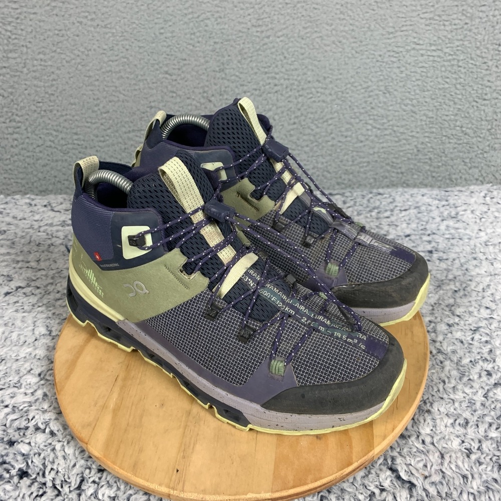ON Cloudtrax Shoes Women's‎ 9 Reseda Lavender Waterproof Running Hiking Trekking